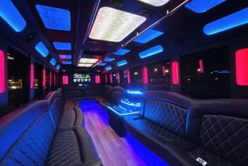 Santa Maria Limousine Bus Interior