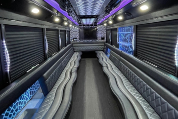Santa Maria Party Bus Interior