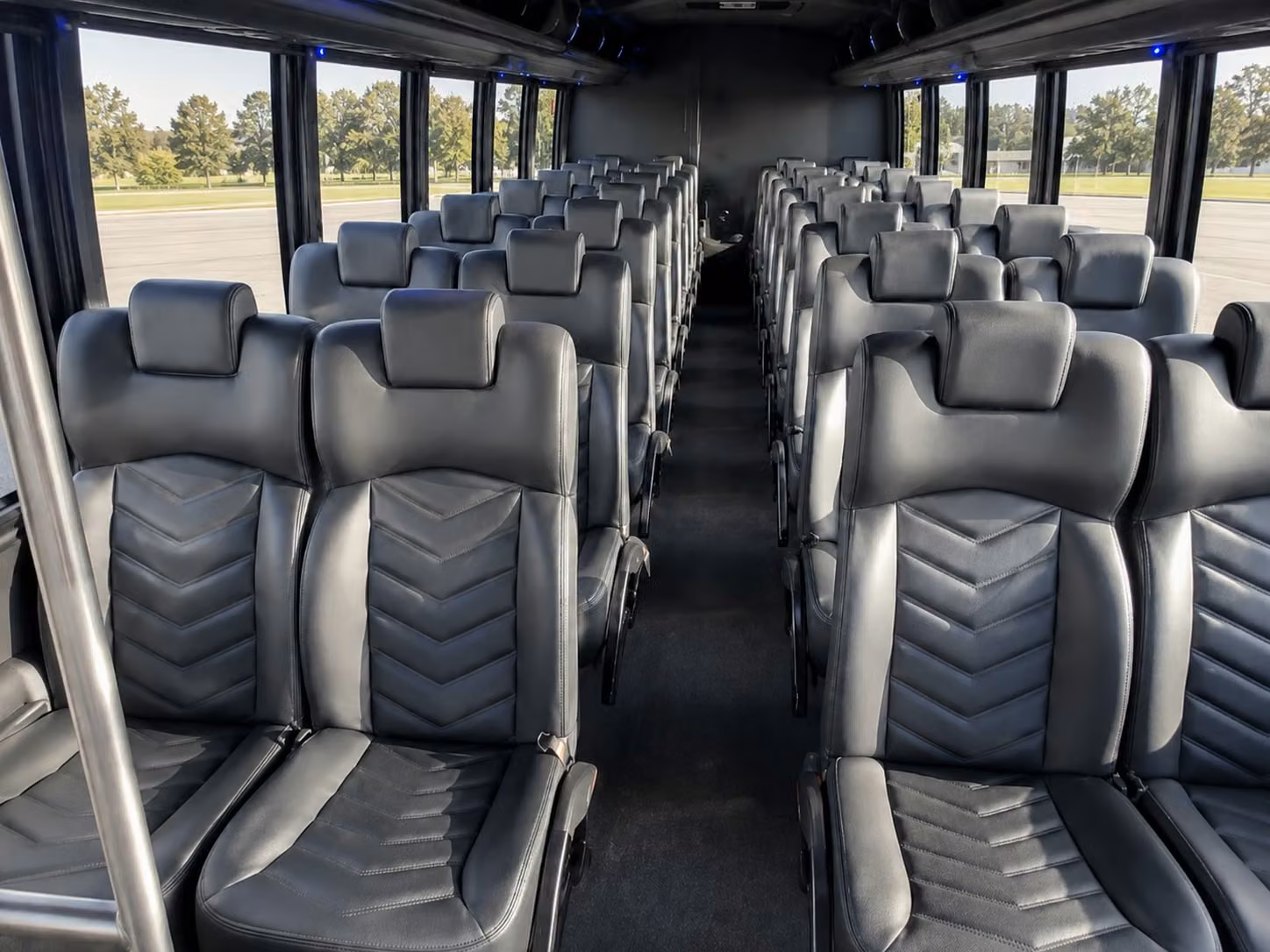 20 passenger minibus inside