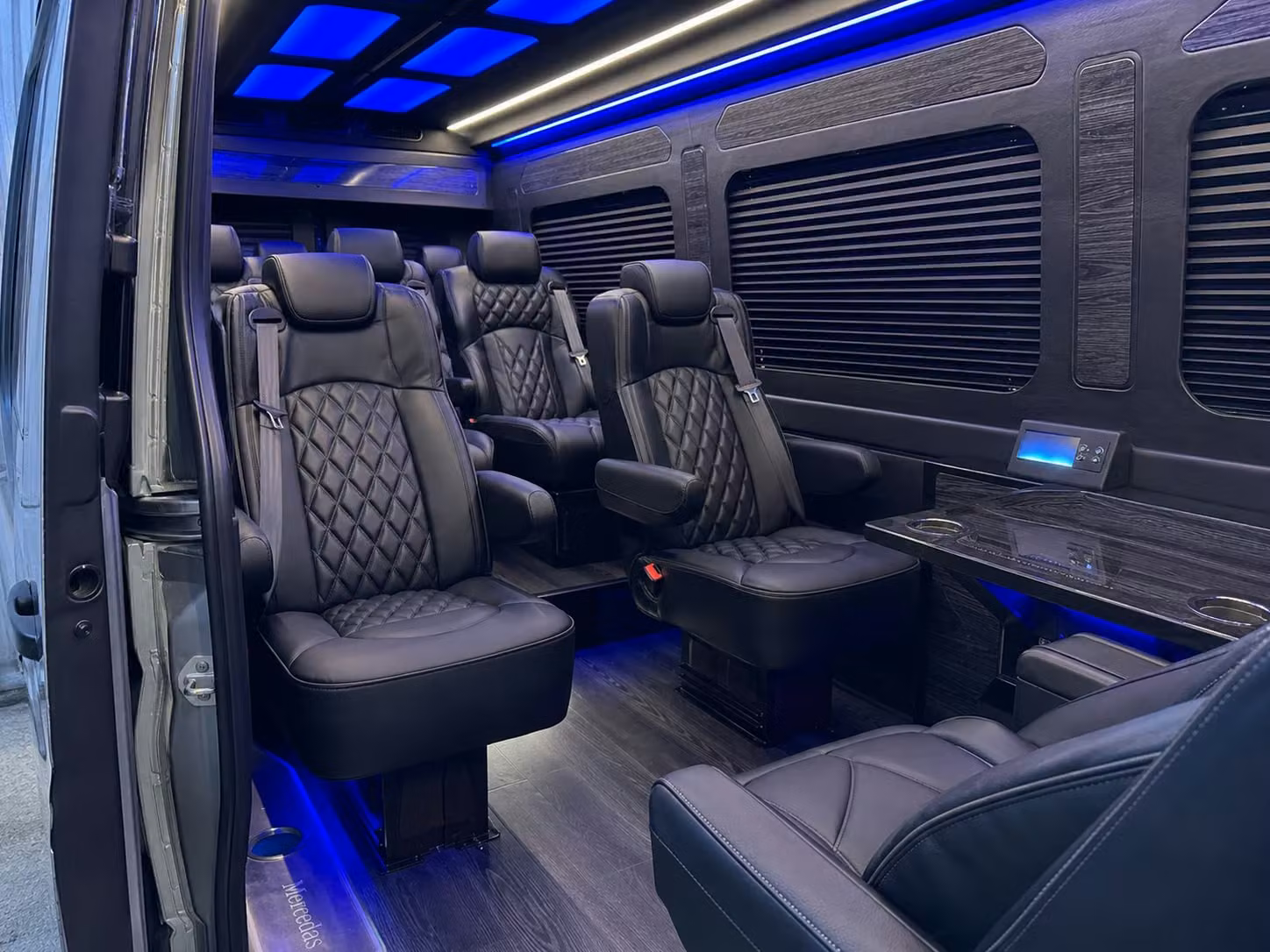 sprinter van transportation for groups and events across santa maria