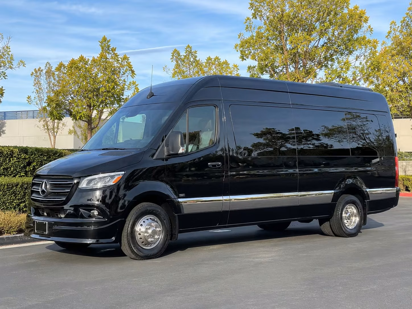 sprinter vans for executive and vip concert transportation in santa maria